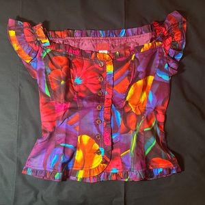 KENZO Paris Flower Top Vintage